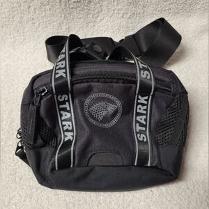 Game Of Thrones House Stark Fanny Pack Satchel Bag HBO Box Office 2019 Black